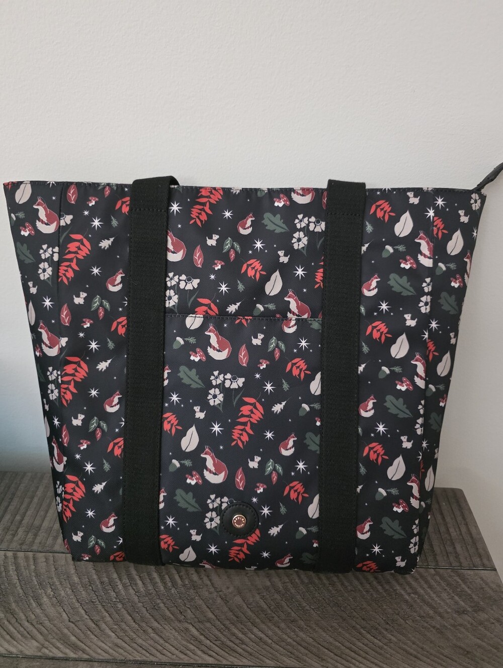 New Radley London Holly Avenue Fox Medium Ziptop Tote Bag Fall Autumn